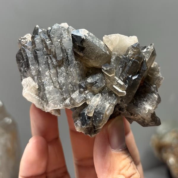 Smoky quartz from Madagascar — alternate view