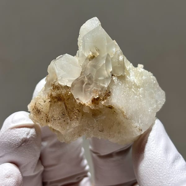 Freestanding rabbit-hair quartz from Sichuan — complete view