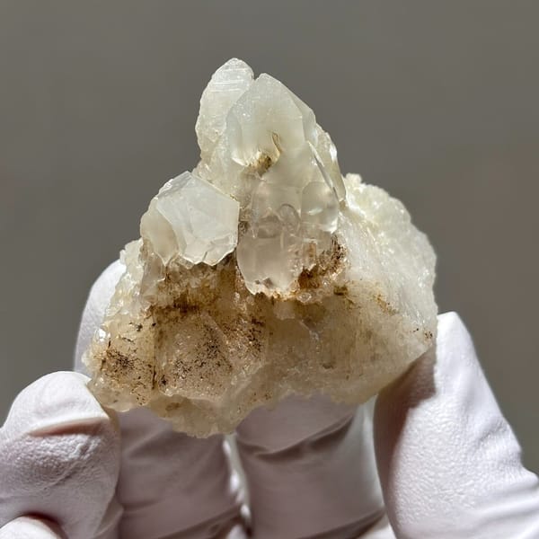 Freestanding rabbit-hair quartz from Sichuan — alternate view