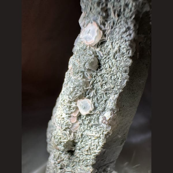 Quartz with Calcite Coating Inner Mongolia 8.5 cm — alternate view