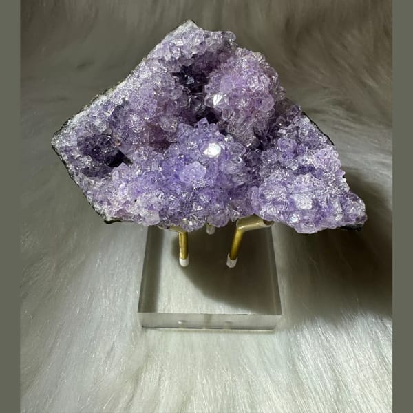 Purple Amethyst Cluster 6.0 cm — alternate view