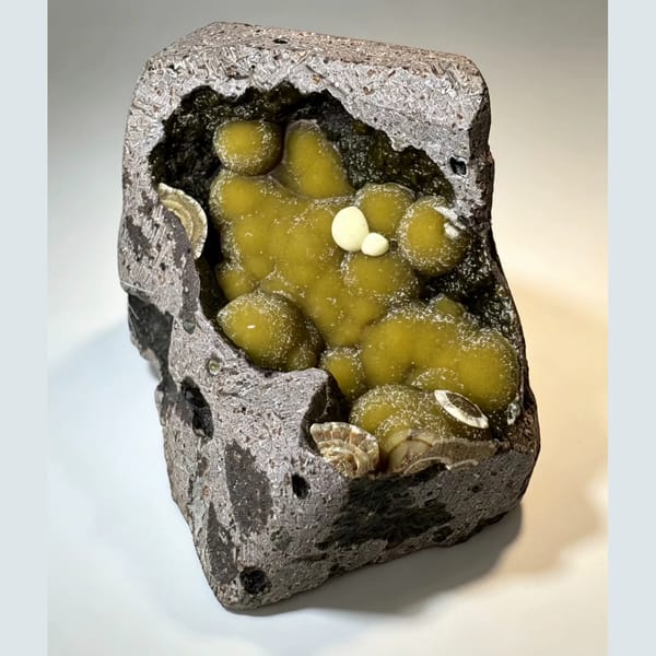 Siderite Ball Pocket Vietnam 6.5 cm — complete view