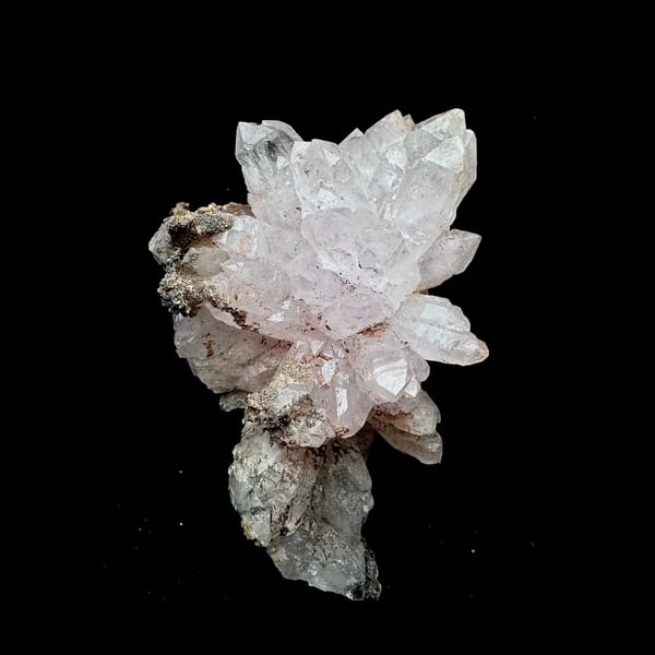 Pale Lavender Quartz Flower Cluster from Namibia — full specimen view 1 of 5