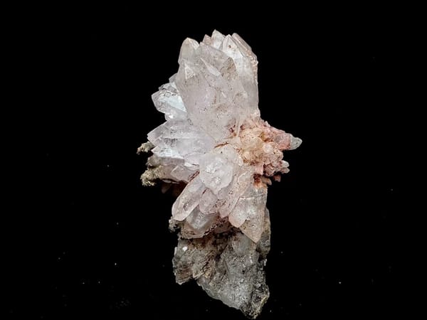 Pale Lavender Quartz Flower Cluster from Namibia — full specimen view 2 of 5
