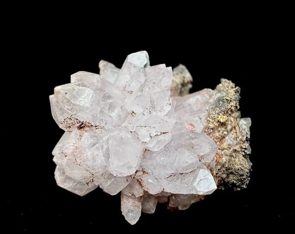Pale Lavender Quartz Flower Cluster from Namibia — full specimen view 5 of 5