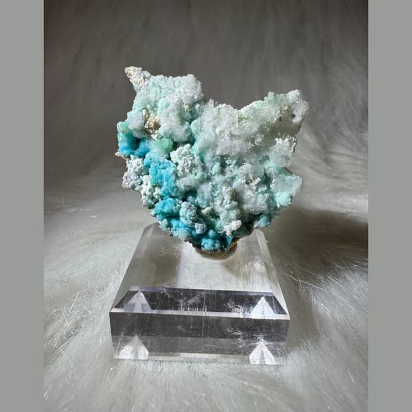 Blue-White Gibbsite 4.5 cm