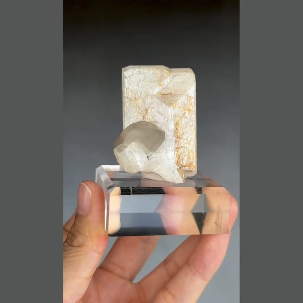 Feldspar with quartz from Pakistan — alternate view