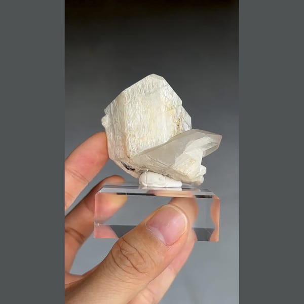 Feldspar with quartz from Pakistan — alternate view