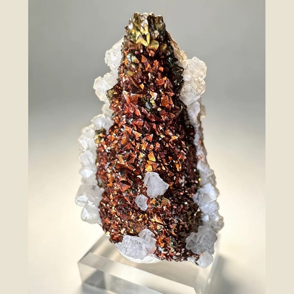 Pyrite with Calcite Rim Daye 3.2 cm — complete view