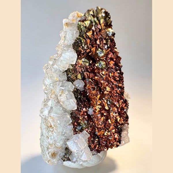 Pyrite with Calcite Rim Daye 3.2 cm — alternate view
