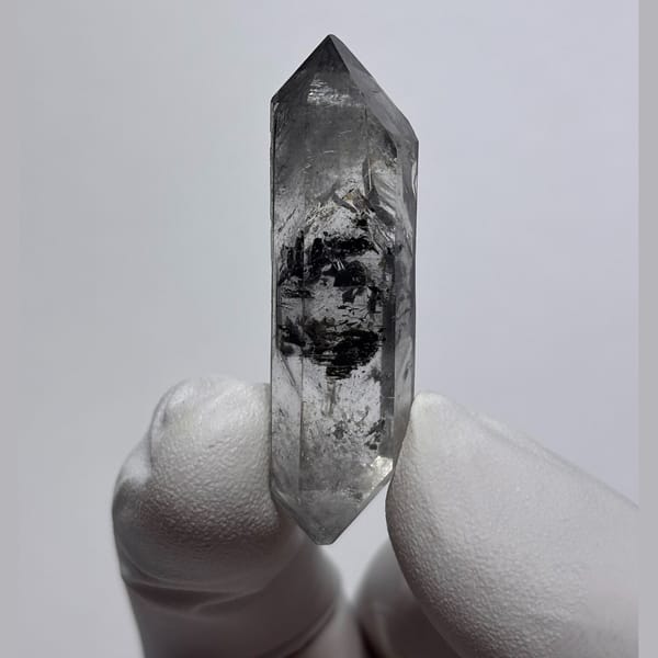 Fingerprint-surface spirit quartz from Yunnan — detail view