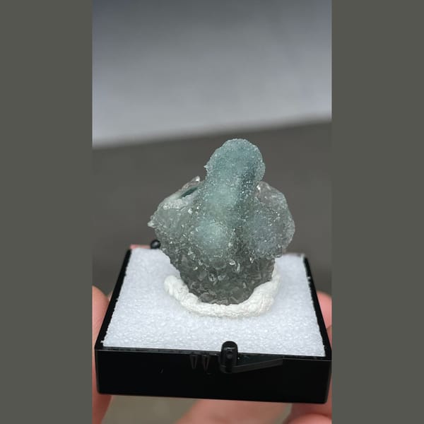 Chlorite included quartz from Brazil — alternate view