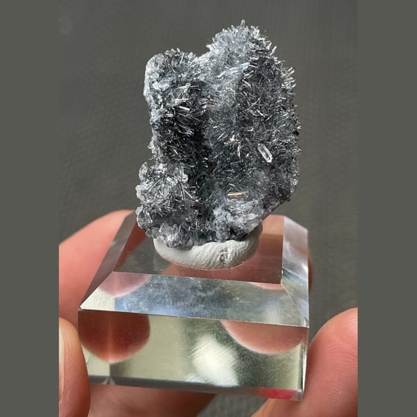 Clear quartz from Fujian — detail view
