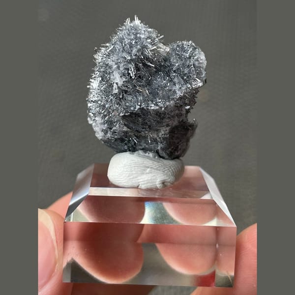 Clear quartz from Fujian — detail view