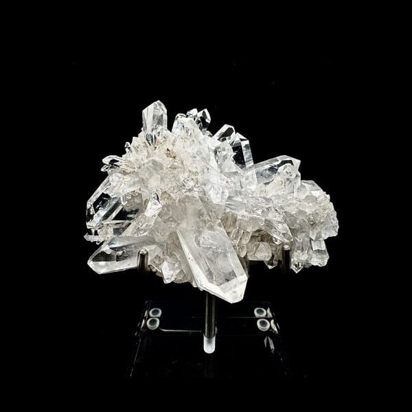 Radiating Himalayan Quartz Cluster from Pakistan — full specimen view 1 of 6