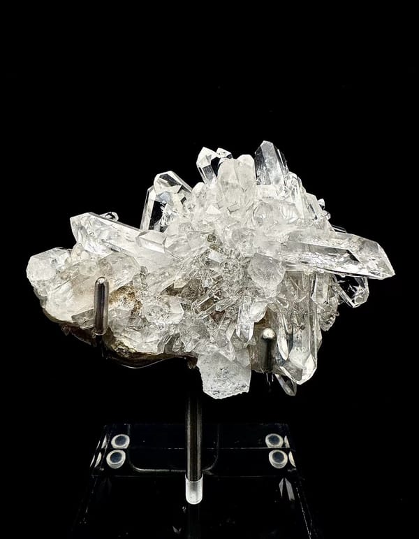 Radiating Himalayan Quartz Cluster from Pakistan — full specimen view 2 of 6