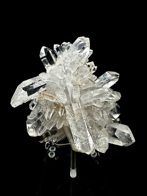 Radiating Himalayan Quartz Cluster from Pakistan — full specimen view 3 of 6