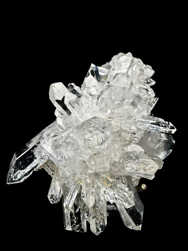 Radiating Himalayan Quartz Cluster from Pakistan — full specimen view 4 of 6