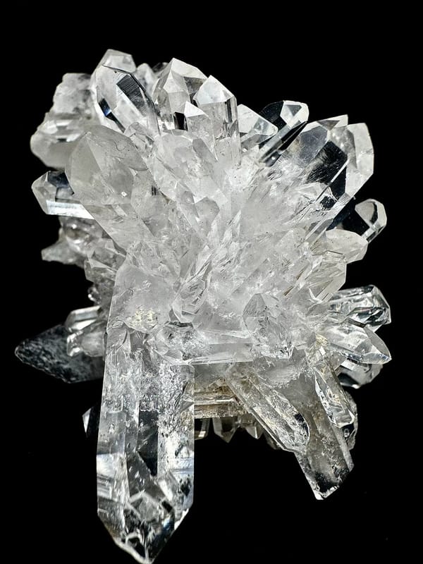 Radiating Himalayan Quartz Cluster from Pakistan — full specimen view 6 of 6
