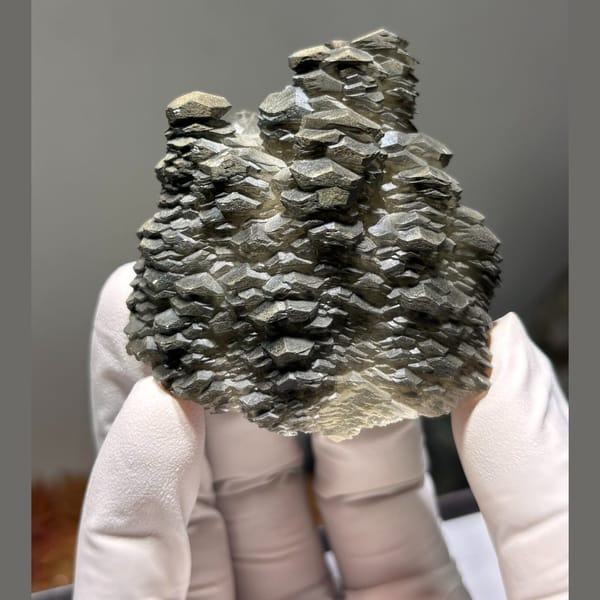 Layered stack Hubei calcite — alternate view