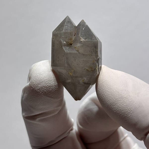 Flower-tip etched DT Yunnan quartz — alternate view