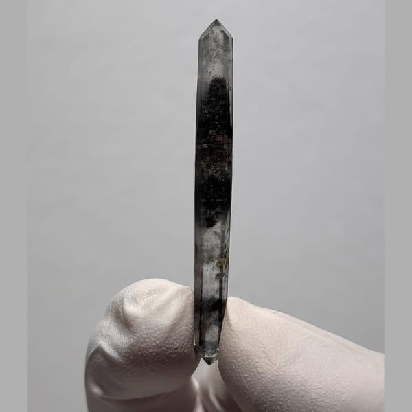 Slender long DT Yunnan quartz — alternate view
