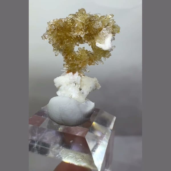 Golden Creedite Spray Guizhou 2.1 cm — complete view