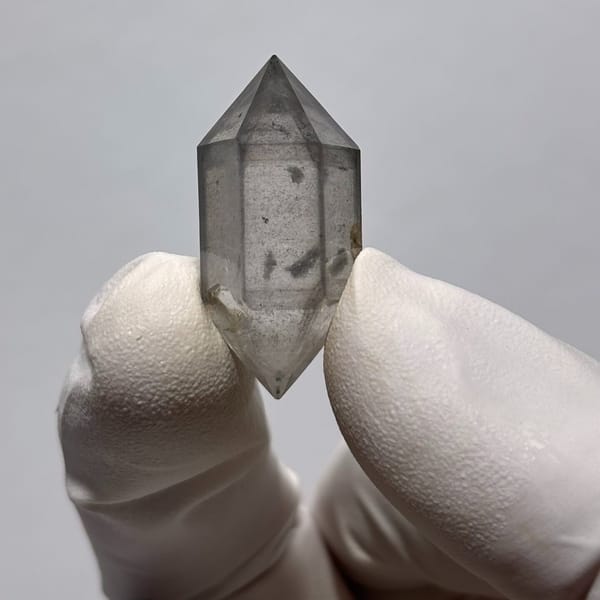 Etched DT vug Yunnan quartz — alternate view