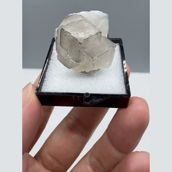 Calcite Crystal with Inclusions Yaogangxian 2.4 cm — complete view