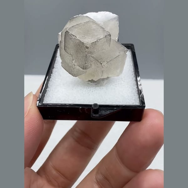 Calcite Crystal with Inclusions Yaogangxian 2.4 cm — alternate view