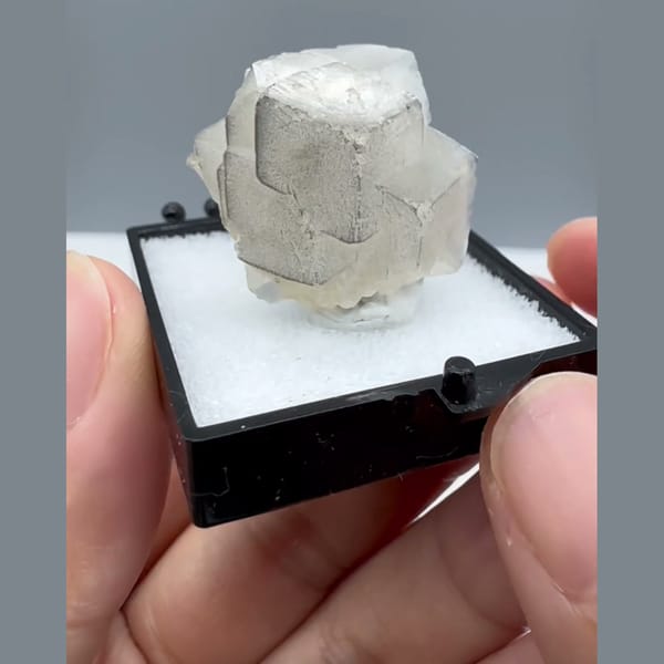 Calcite Crystal with Inclusions Yaogangxian 2.4 cm — detail view