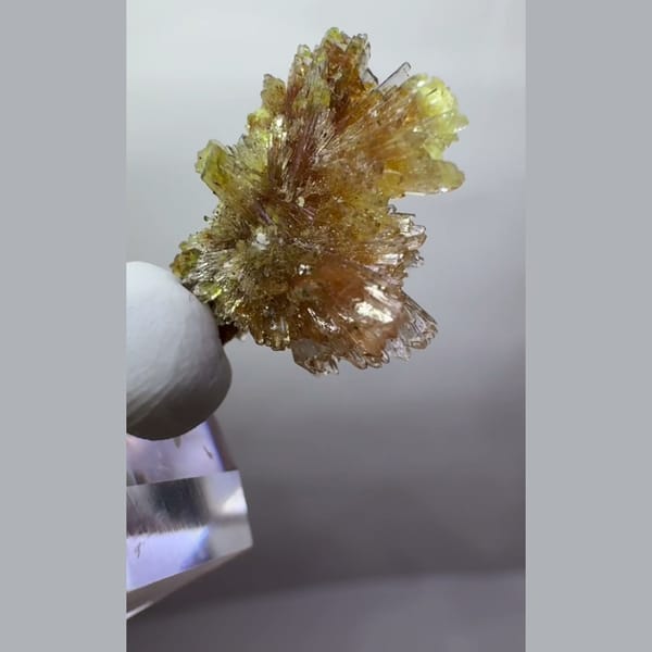 Orange-Yellow Creedite Spray 2.0 cm — alternate view