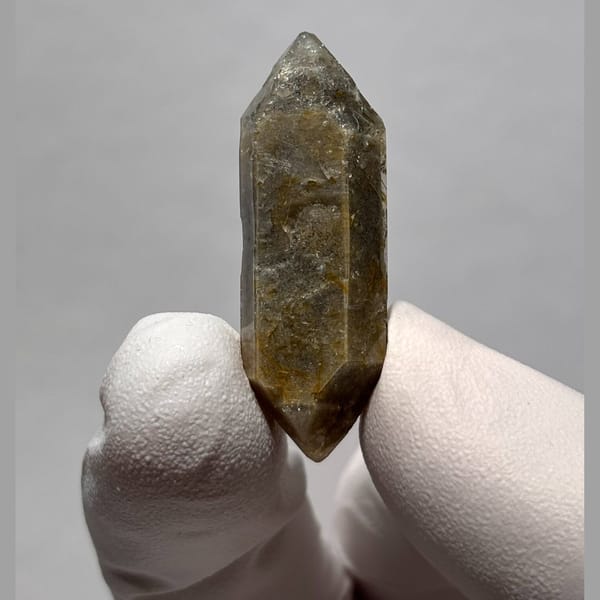 Porcelain-flower DT Yunnan quartz — alternate view