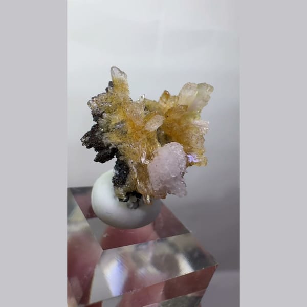 Golden Creedite with Pink Balls 2.0 cm — alternate view