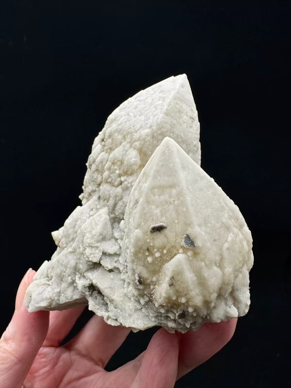 Complete alternate front of the same quartz and fluorite specimen