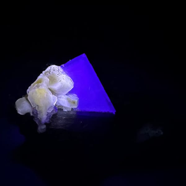 Wolframite with Fluorite and Apatite Yaogangxian 5.2 cm — alternate view