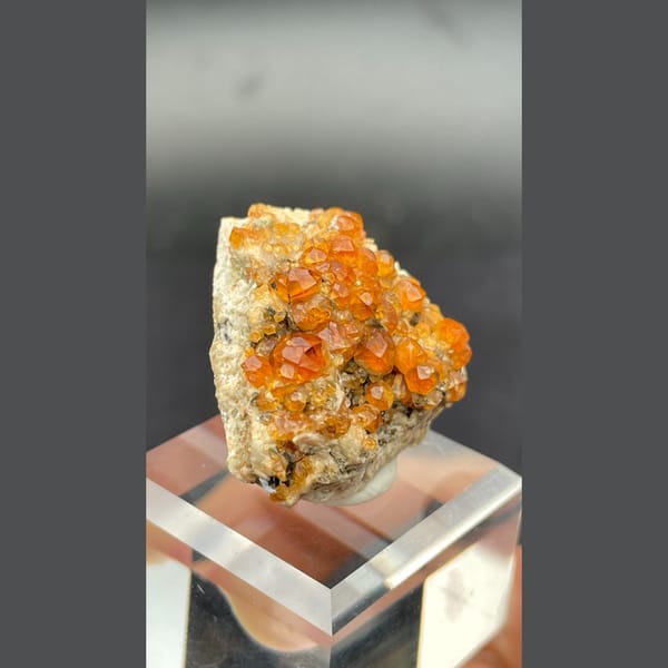 Garnet from Yunxiao Fujian — alternate view