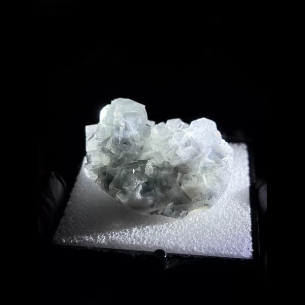 Glassy clear fluorite from Shizhuyuan — alternate view
