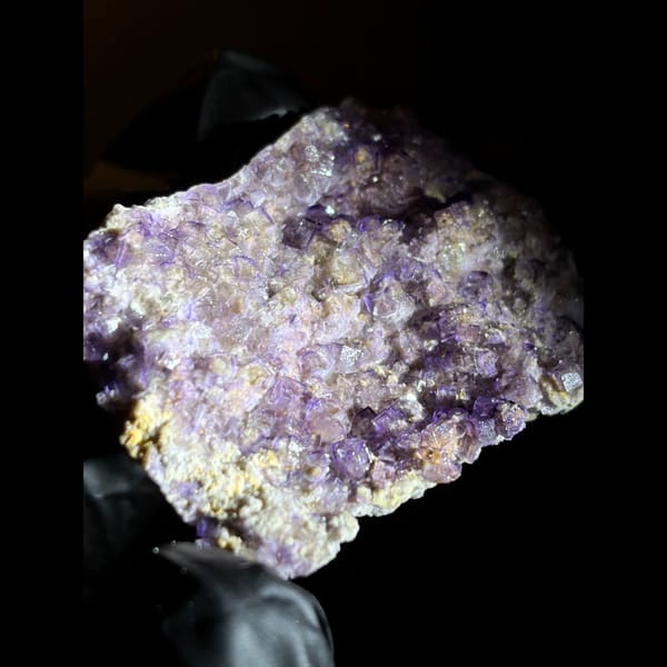 Purple-edge fluorite from Huanggangliang — alternate view