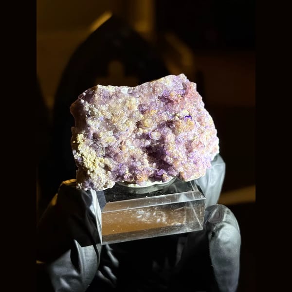Purple-edge fluorite from Huanggangliang — alternate view