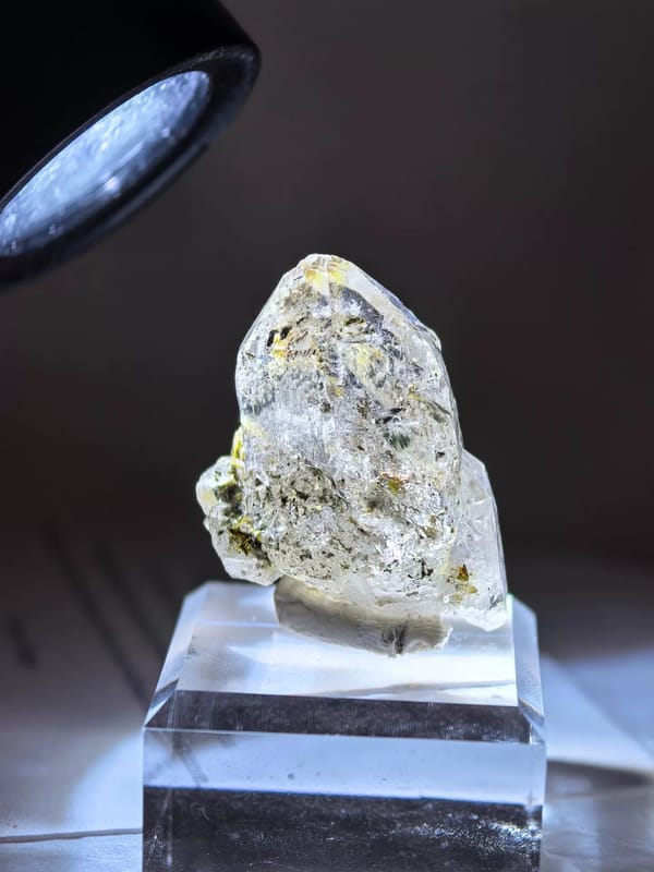 Included Skeletal Quartz Crystal — Nepal Himalaya — individual mineral specimen view 1