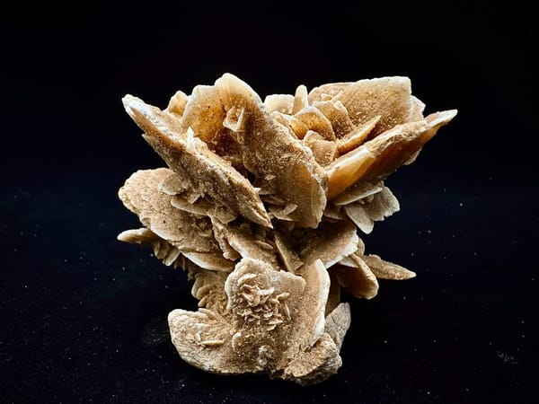 Layered Desert Rose Mineral Rosette from Inner Mongolia — full specimen view 5 of 8