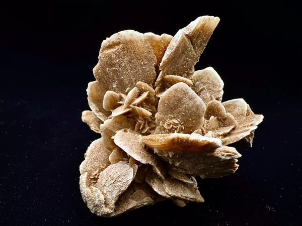 Layered Desert Rose Mineral Rosette from Inner Mongolia — full specimen view 6 of 8
