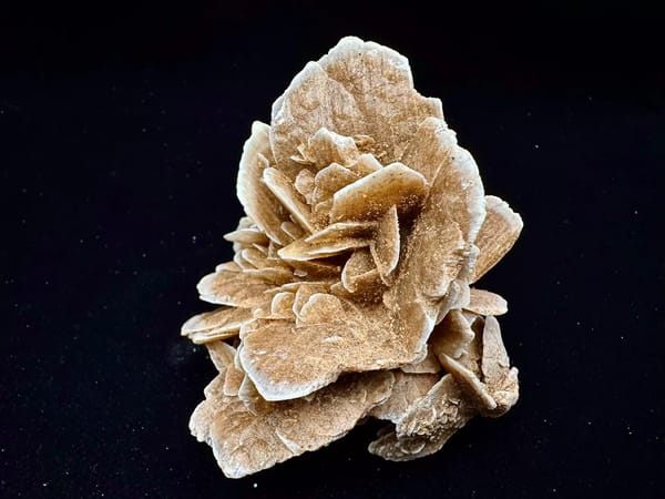 Layered Desert Rose Mineral Rosette from Inner Mongolia — full specimen view 8 of 8