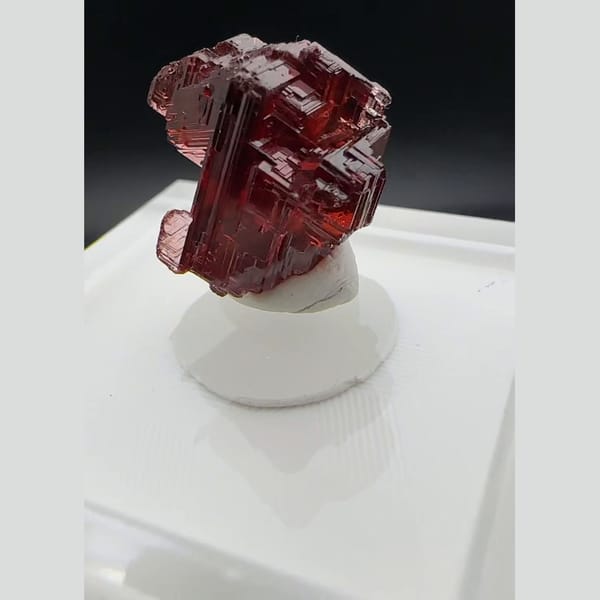 Matrix spessartine from Brazil — complete view