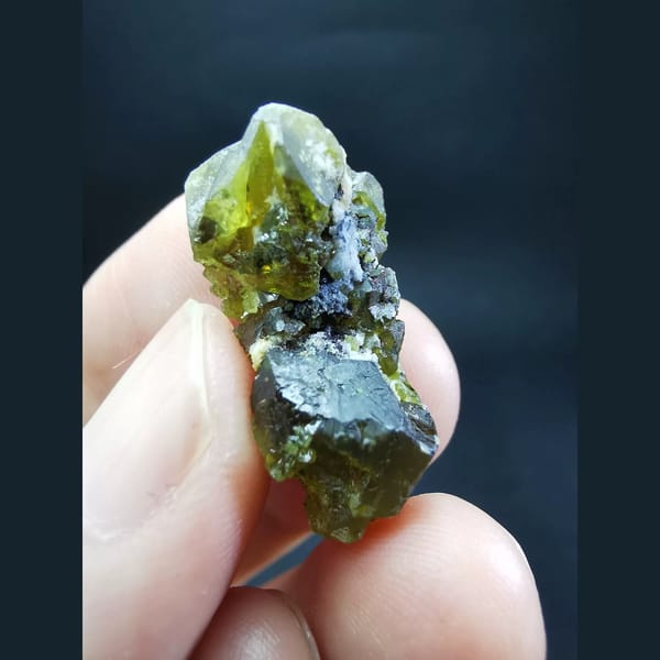 Gem-quality yellow-green sphalerite — alternate view