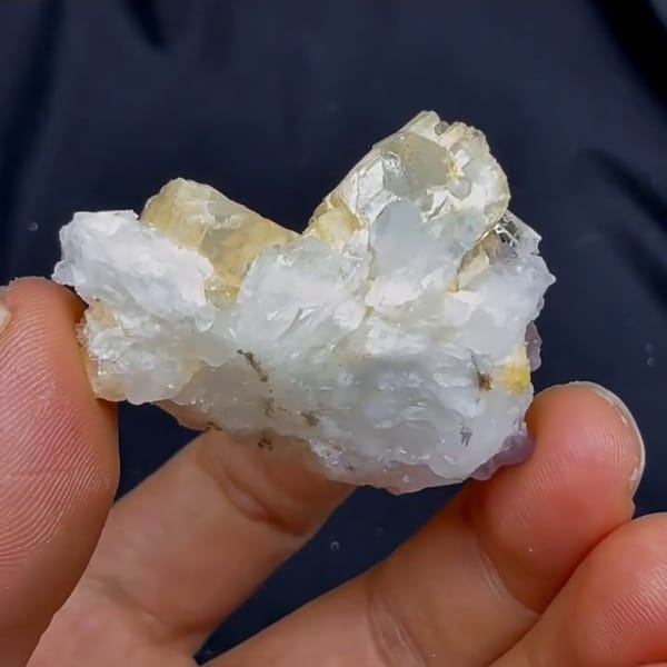 Complete reverse source-video view of the exact fluorite association