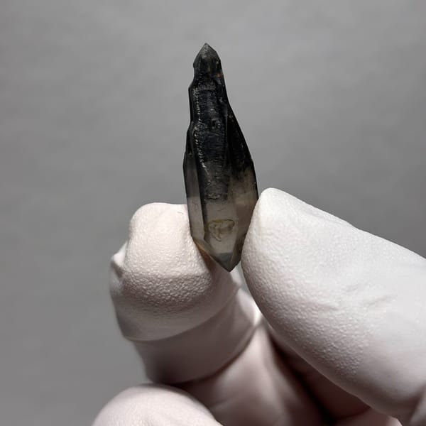 Porcelain Skeletal DT Quartz Yunnan 3.2 cm — alternate view