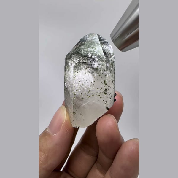 Phantom Quartz with Chlorite Yaogangxian 4.5 cm — alternate view