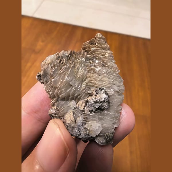 Layered thousand-layer calcite — alternate view